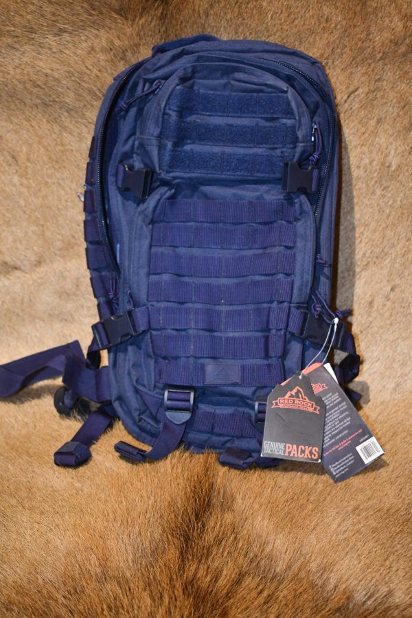 Red Rock Outdoor Gear 80126NY Assault Pack 9.5"W x18"H x 12.5"D NAVY